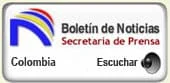 Escuchar Boletín de Noticias de la Presidencia de Colombia boletin-noticias colombia