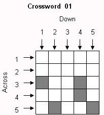 Crossword 01