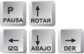 Teclas Dirección